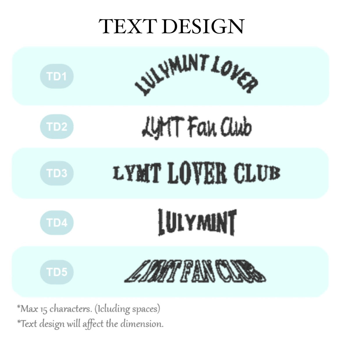 Customize Text Tee - Mocha